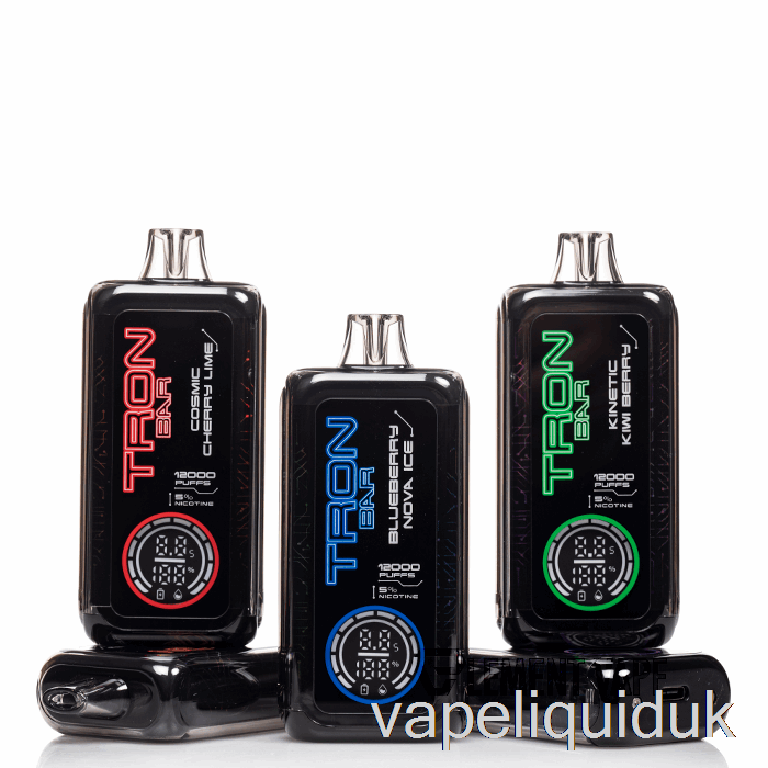 TRON BAR 12K Disposable Neon Mint Ice Vape Juice